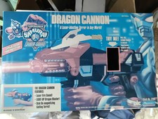 Dragon Cannon Superhuman Samurai Syber Squad Battery Operated Playmates Sealed F