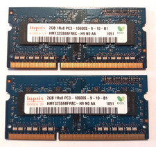 RAM DDR3 2x 2 Gb - 2Rx8