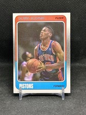 1988-89 Fleer Dennis Rodman Rookie Detroit Pistons #43 C23