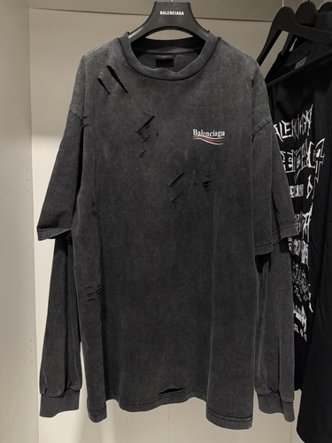 Balenciaga shirt nero - t-shirt,