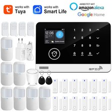 Sistema di Allarme Smart WiFi GSM Sicurezza Domestica - Controllo APP Wireless Antifurto Nuovo