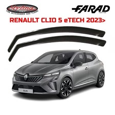 DEFLETTORI RENAULT CLIO 5 eTECH (2023 in poi) FARAD SET 2 ANTIVENTO FUME' 12711