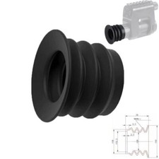 Monocular NVE Rubber recoil eyecups, Night Vision cannocchiale protezione degli