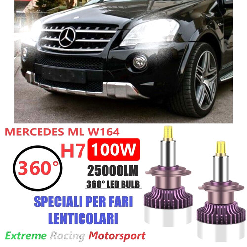 Mercedes w164 fari - mercedes, lenticol