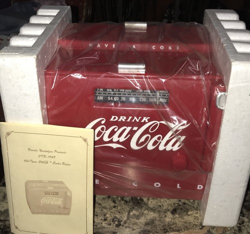 Coca cola cooler - coca-cola, am/fm