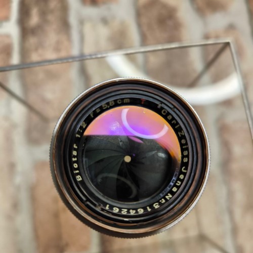 Carl zeiss jena biotar 58mm - carl, f2