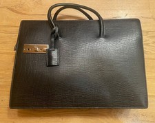 Cartella Gucci in pelle nera