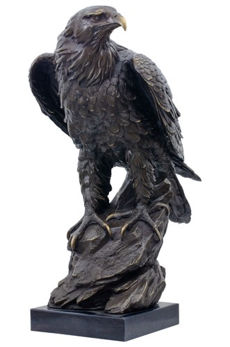Scultura aquila bronzo - in,