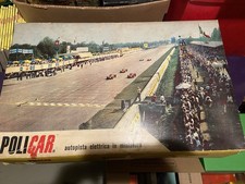 Lotto 2 Auto Pista Elettrica In Miniatura Policar Con Scatola Polistil Ferrari