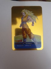 Goku Super Sayan 3 N 16 DragonBall Z Serie Oro Rarissima Lamincards RARA