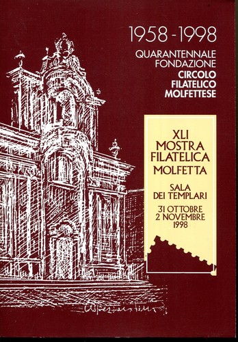 Xli mostra filatelica molfetta - filatelica,