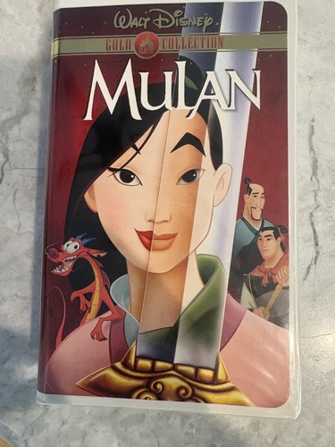 Vhs walt disney mulan gold - vhs,