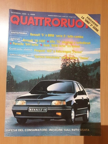 Quattroruote annata 1988 7 - annata,