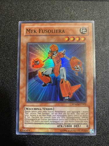 Mek fusoliera super rara - mek,