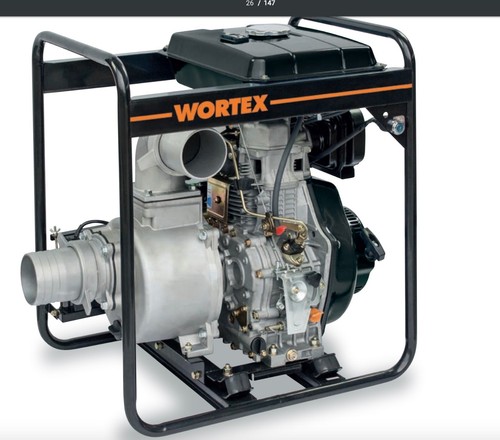Motopompa diesel wortex 100 - hw,