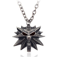 The Witcher 3 Collana Medaglione di Caccia Selvaggia e Catena Ciondolo Lupo PS5
