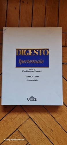 Digesto ipertestuale utet - ipertestuale,