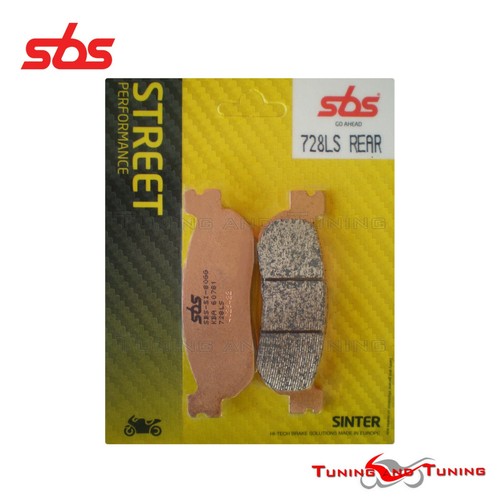 Pastiglie freno posteriore sbs - pastiglie,