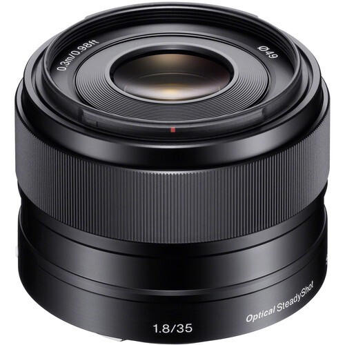 Sony sel 35mm - (scatola, aperta)