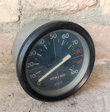 CONTAGIRI tachimetro 0 100 Veglia Borletti per Moto Guzzi originale d'epoca
