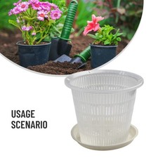 Vaso per orchidee in plastica
