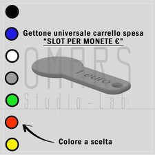 4x GETTONE UNIVERSALE CARRELLO