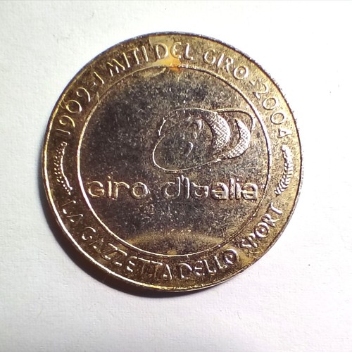 Gettone commemorativo giro - gettone,