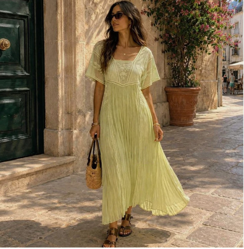 Zara nuovo abito donna midi - abito,