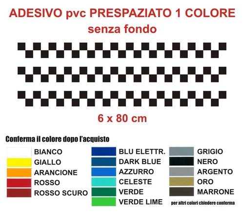 Kit adesivi scacchiera - scacchiera, strisce