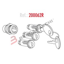 KIT 3PZ BLOCCHETTO E CHIAVI