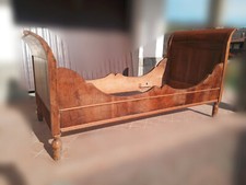 Letto a barca , noce, '800