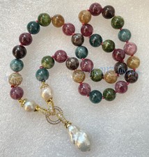 Collana con ciondolo perle