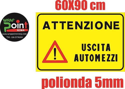 Cartello segnaletico targa - cartello,