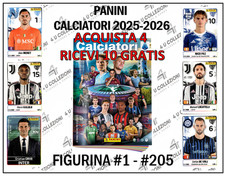 Panini calciatori 2025 2026 - calciatori, 2025-2026