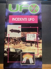 [VHS] UFO DOSSIER X 17 Incidenti UFO Da Roswell a Kalahari FABBRI Editori 1997