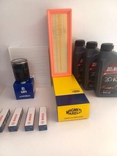 KIT TAGLIANDO + 4 CANDELE FIAT