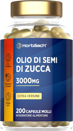 Olio semi zucca capsule - zucca,