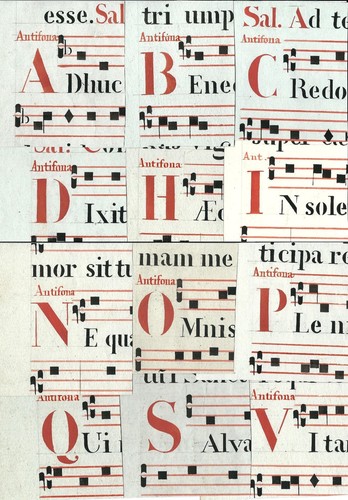 Manoscritto antico serie - antico, 12