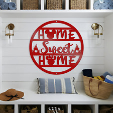 Insegna Home Sweet Home, regali Disney Home, insegna Topolino Outdoor, regali di inaugurazione casa