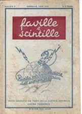 FAVILLE E SCINTILLE N. 2-ANNO III-RISCALDAMENTO ELETTRICO/ARTE DI VENDERE - D4