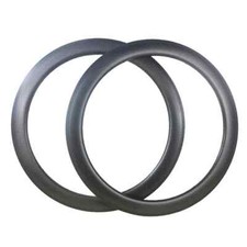 Cerchi bici da strada full carbon 700c clincher 58mm altezza 26mm larghezza 28 fori 