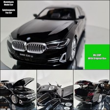 Modellino auto 1:18 - BMW 530LI - modellino decorativo e auto giocattolo - in metallo - nero
