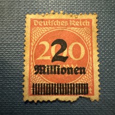 Raro francobollo Deutsches