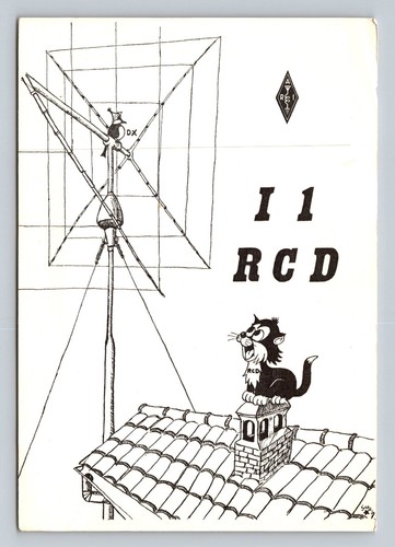 Radioamatore qsl i1rcd - radioamatore,