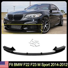 Gloss Black Front Bumper