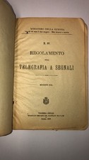 Regolamento sulla telegrafia a segnali – Ministero della Guerra 1912