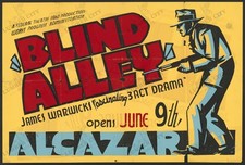Blind Alley 1934 Progetto