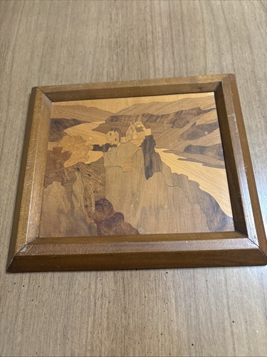 Scena montagna legno - scena,