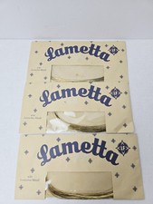 VIntage Christmas Lametta 3 packs tinsel Germany gold
