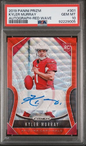 Prizm psa 2019 kyler murray - prizm,